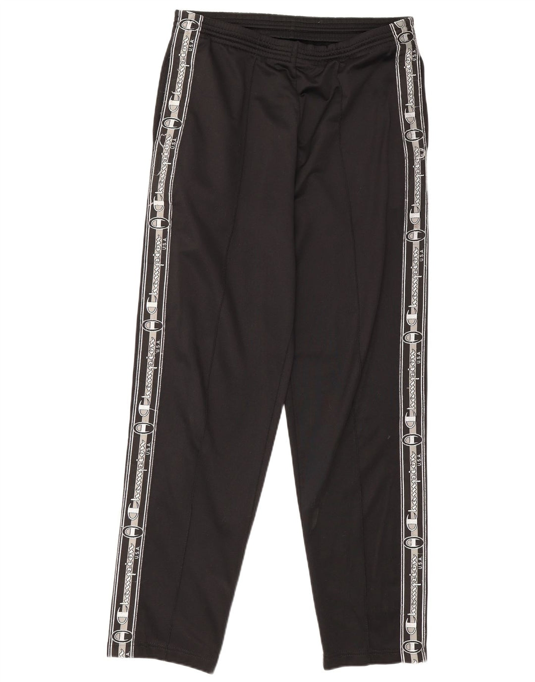 Champion Mens Graphic Tracksuit Trousers Medium  Black Polyester