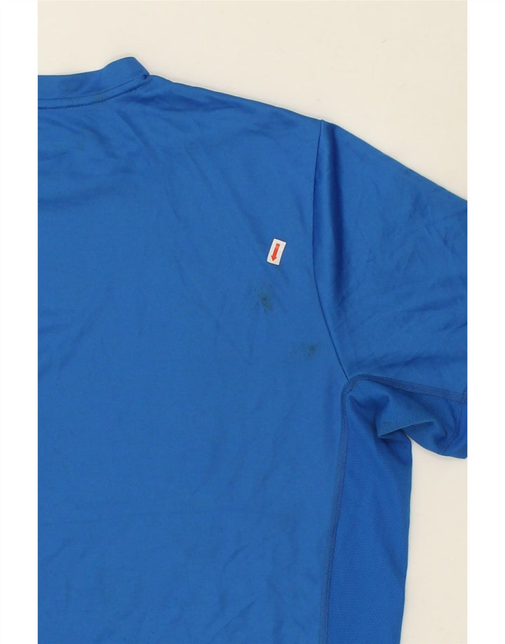 PUMA Mens Graphic T-Shirt Top XL Blue Vintage Puma and Second-Hand Puma from Messina Hembry 