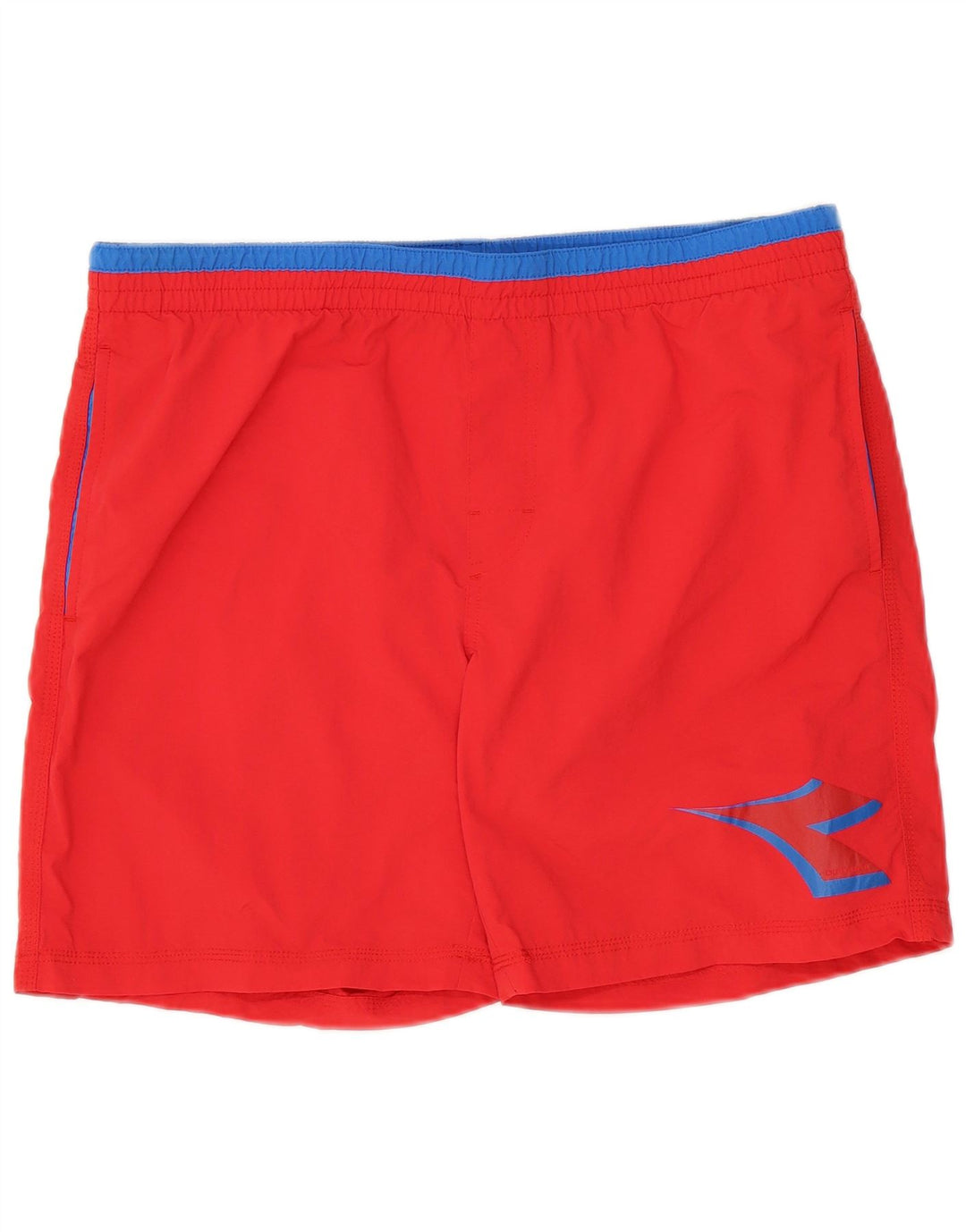 Diadora Mens Graphic Swimming Shorts XL  Red Colourblock Polyamide