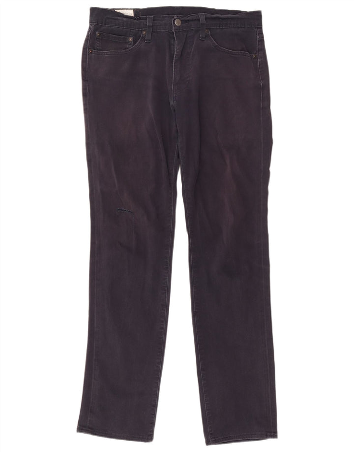 Levi's Mens 511 Slim Jeans W31 L32 Navy Blue Cotton