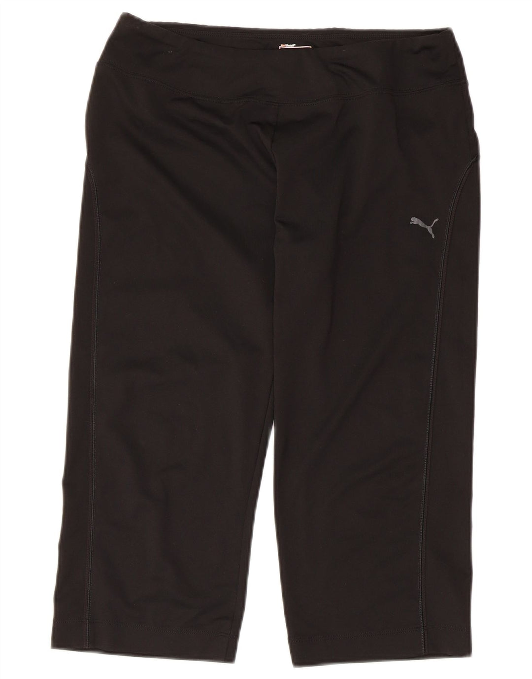 Puma Womens Capri Leggings UK 14 Large Black Polyester