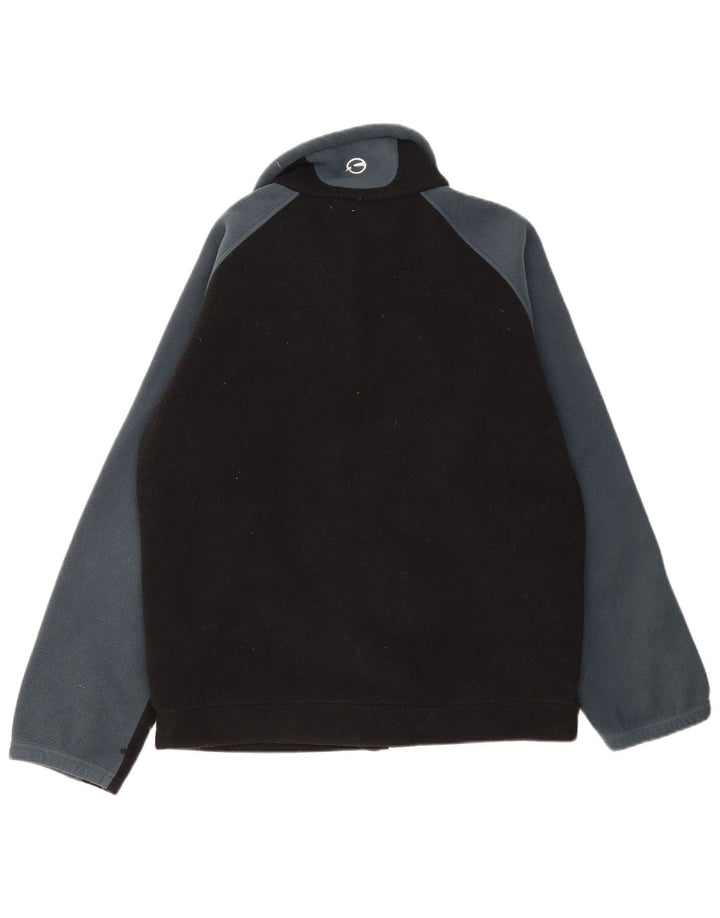 Sprayway Mens Fleece Jacket UK 38 Medium Black Colourblock Polyester