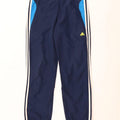 Adidas Mens Tracksuit Trousers Joggers Medium  Navy Blue Polyester