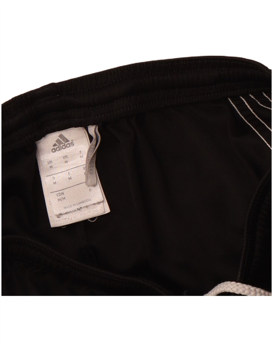 ADIDAS Mens Climalite Sport Shorts Medium Black Colourblock Polyester