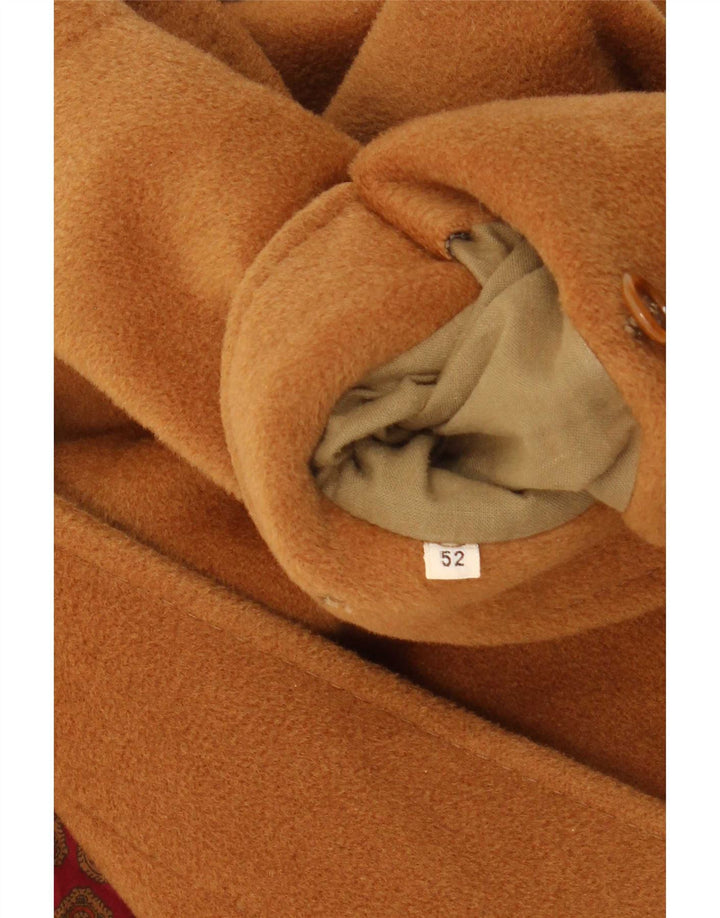Herno Mens Overcoat IT 52 XL Beige Wool
