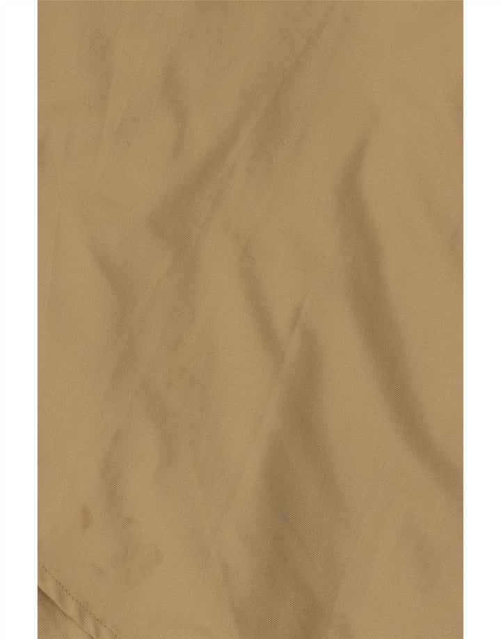 Calvin Klein Mens Regular Fit Shirt XL Beige Polyester