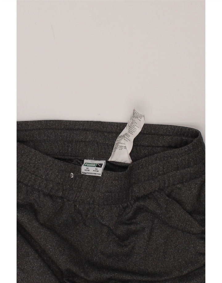Puma Boys Sport Shorts 7-8 Years Small Grey Polyester