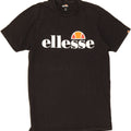 ELLESSE Mens Graphic T-Shirt Top Medium Black Cotton Vintage Ellesse and Second-Hand Ellesse from Messina Hembry 