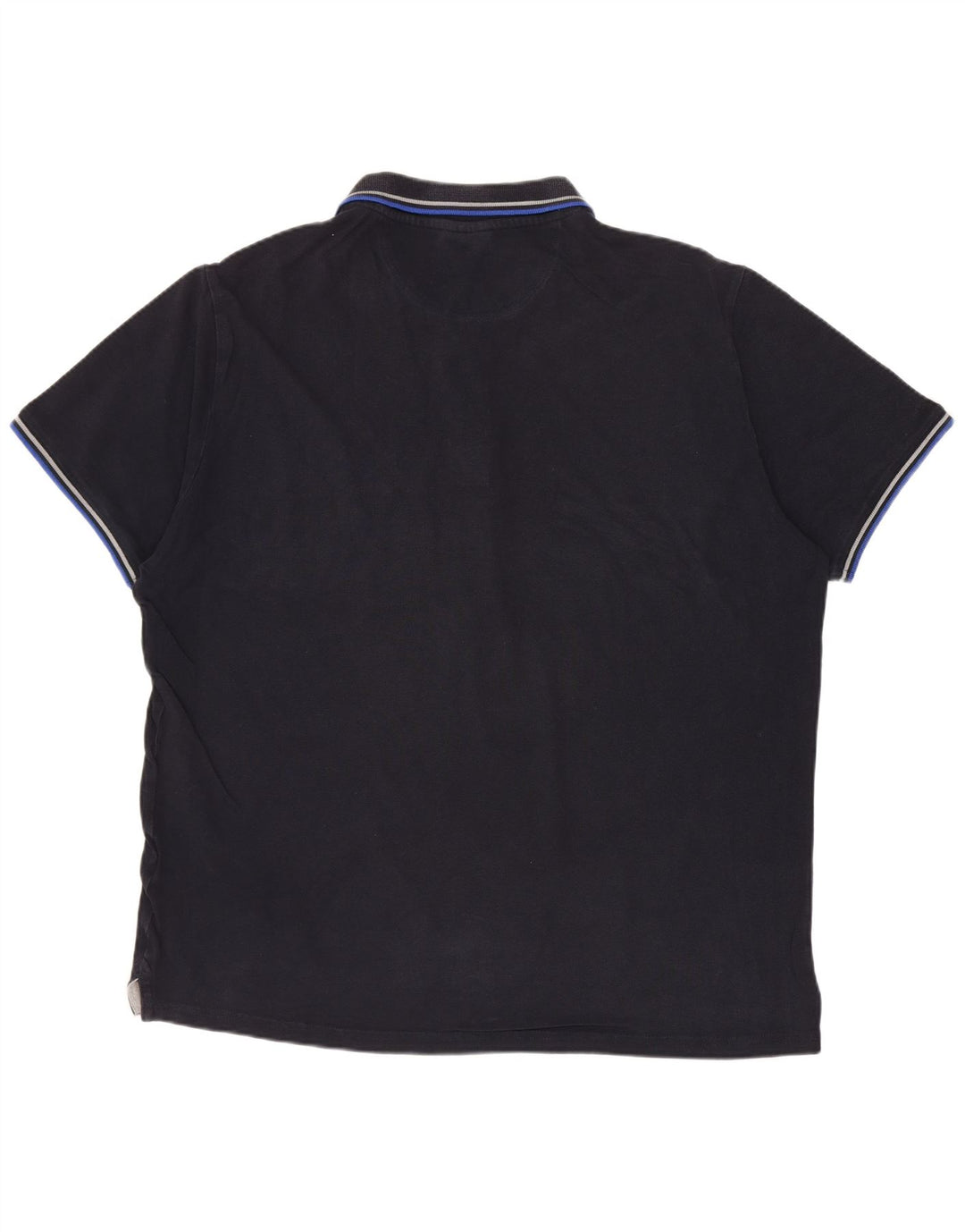 CHAMPION Mens Polo Shirt Large Navy Blue