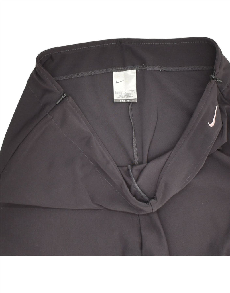 NIKE Womens Dri Fit Tracksuit Trousers US 12/14 Large Grey | Vintage Nike | Thrift | Second-Hand Nike | Used Clothing | Messina Hembry 