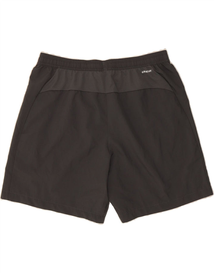 ADIDAS Mens Aeroready Sport Shorts XL Grey Polyester Vintage Adidas and Second-Hand Adidas from Messina Hembry 
