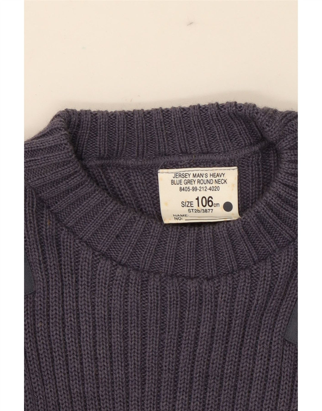 VINTAGE Mens Crew Neck Jumper Sweater Medium Purple Vintage Vintage and Second-Hand Vintage from Messina Hembry 