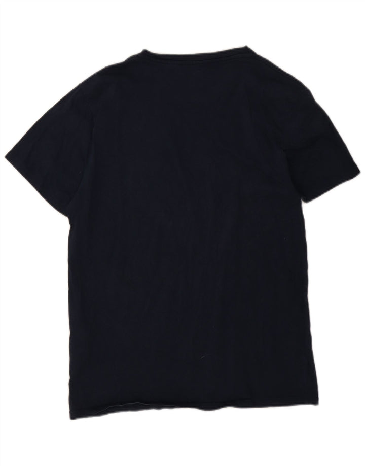 Levi's Mens Graphic T-Shirt Top Medium Navy Blue Cotton