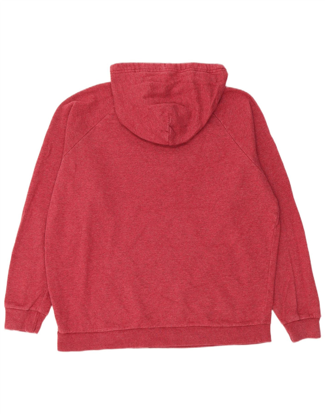 UNDER ARMOUR Mens Hoodie Jumper Medium Burgundy Cotton