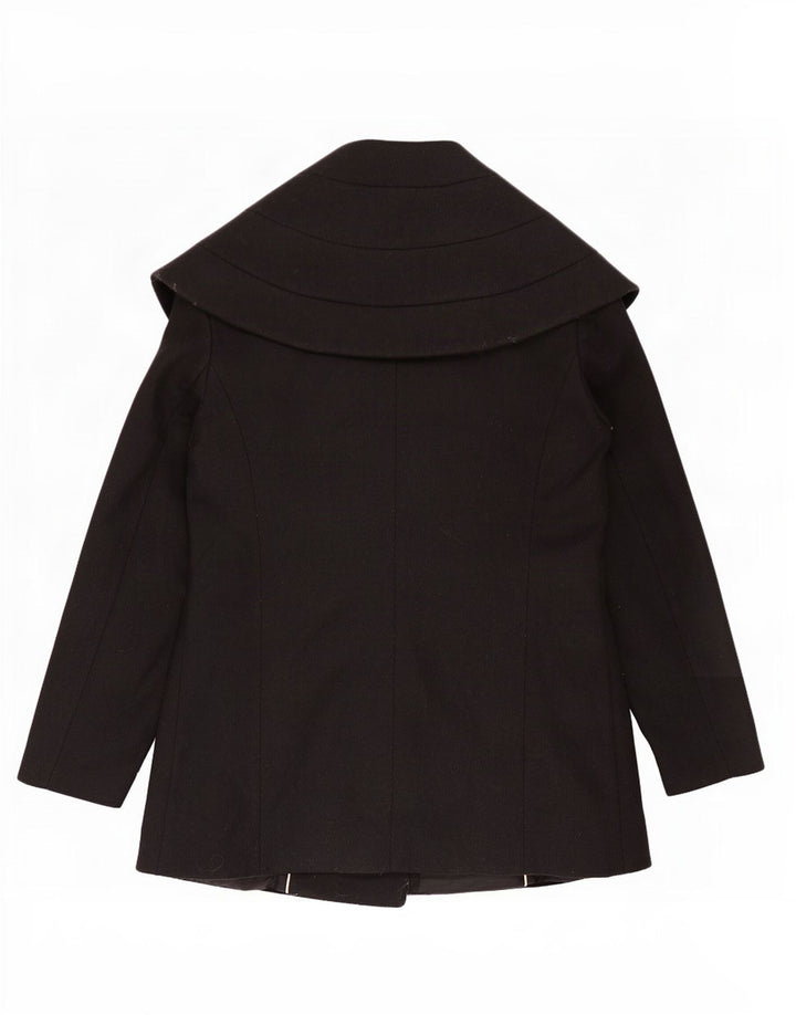 Guess By Marciano Womens 1 Button Blazer Jacket IT 46 Large Black Wool