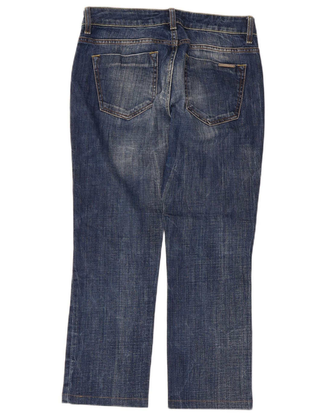 Massimo Dutti Womens Cropped Jeans W27 L25 Blue Cotton
