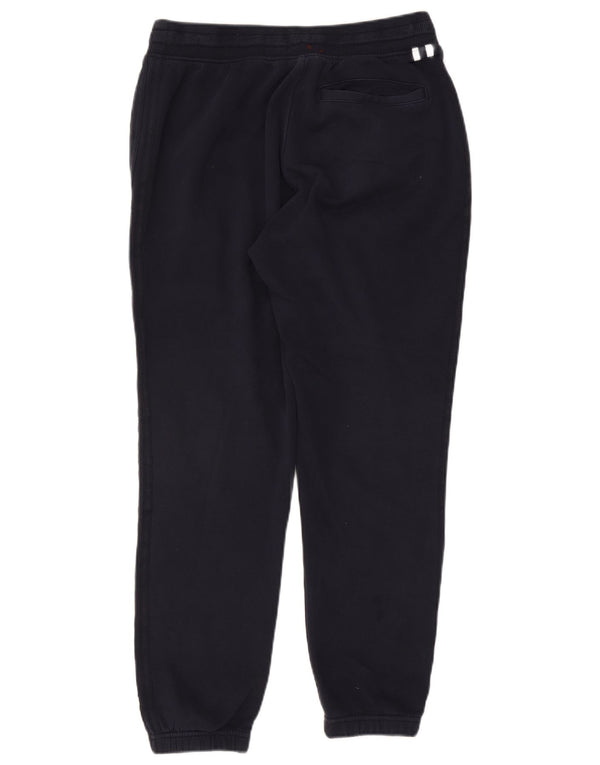 Adidas Mens Tracksuit Trousers Joggers Large Navy Blue Cotton