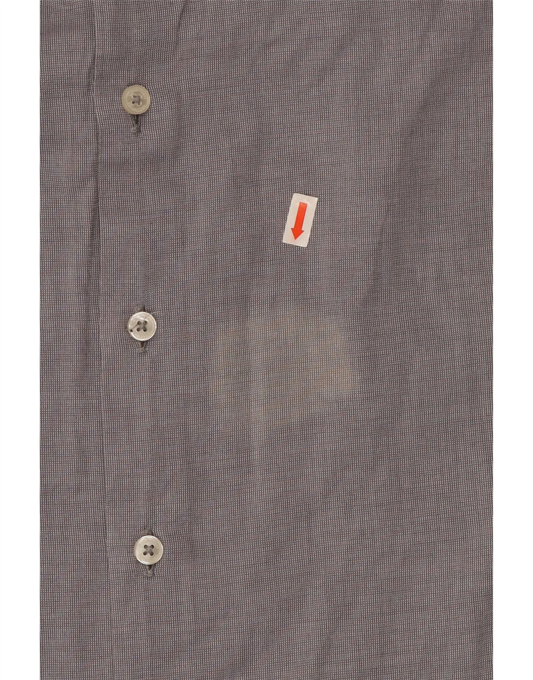 Calvin Klein Mens Shirt Size 43 17 XL Grey Cotton