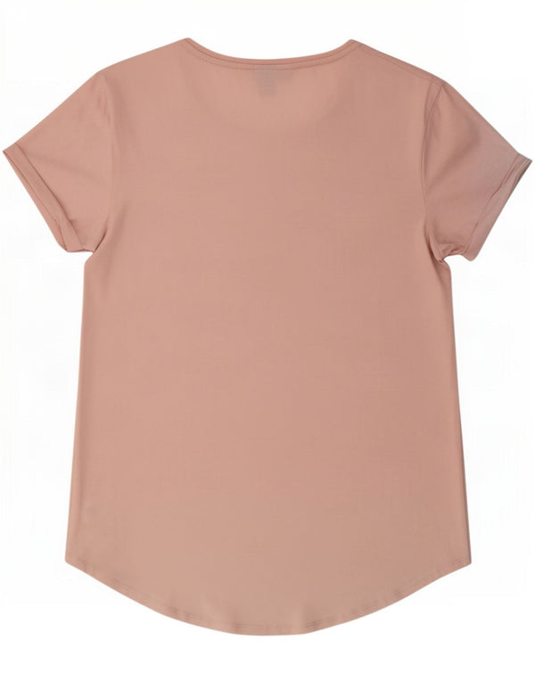 G-Star Womens T-Shirt Top UK 16 Large Pink Cotton