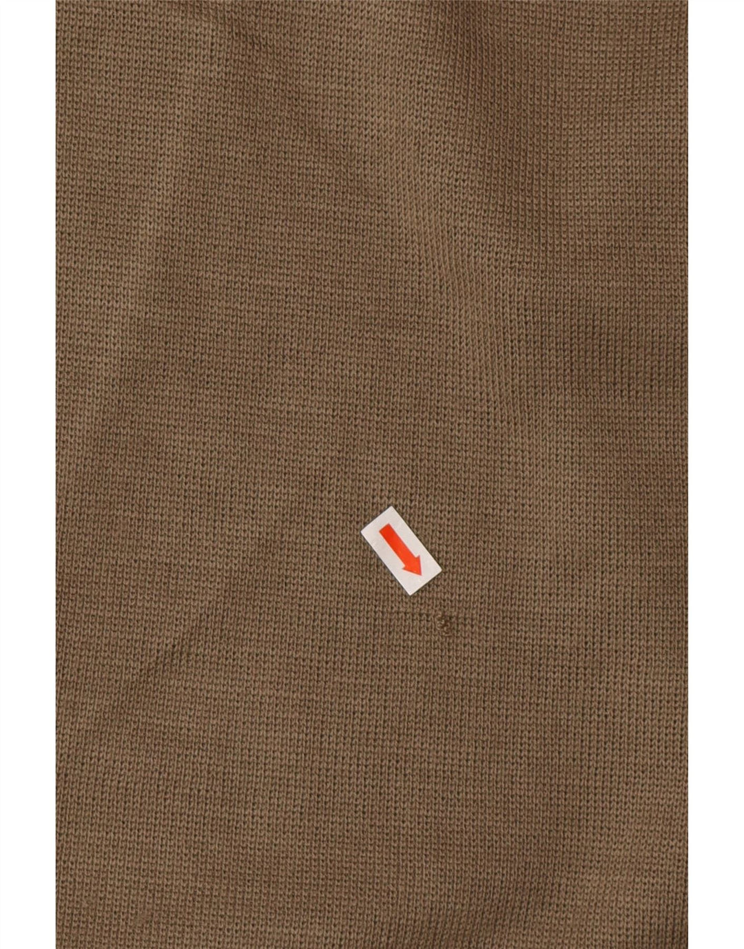 VINTAGE Mens Loose Fit Cardigan Sweater Large Green Striped Polyamide