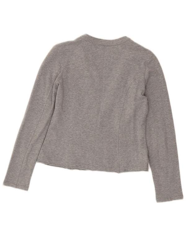 Liu Jo Girls 1 Button Blazer Jacket 15-16 Years Grey Cotton