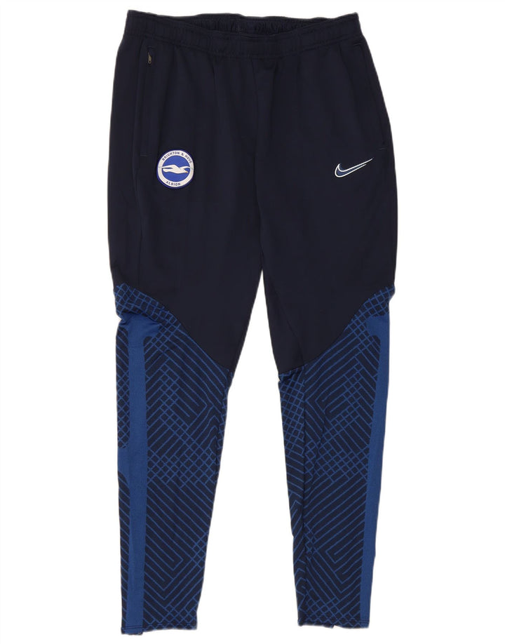 Nike Mens Brighton & Hove Albion Tracksuit Trousers Medium Navy Blue