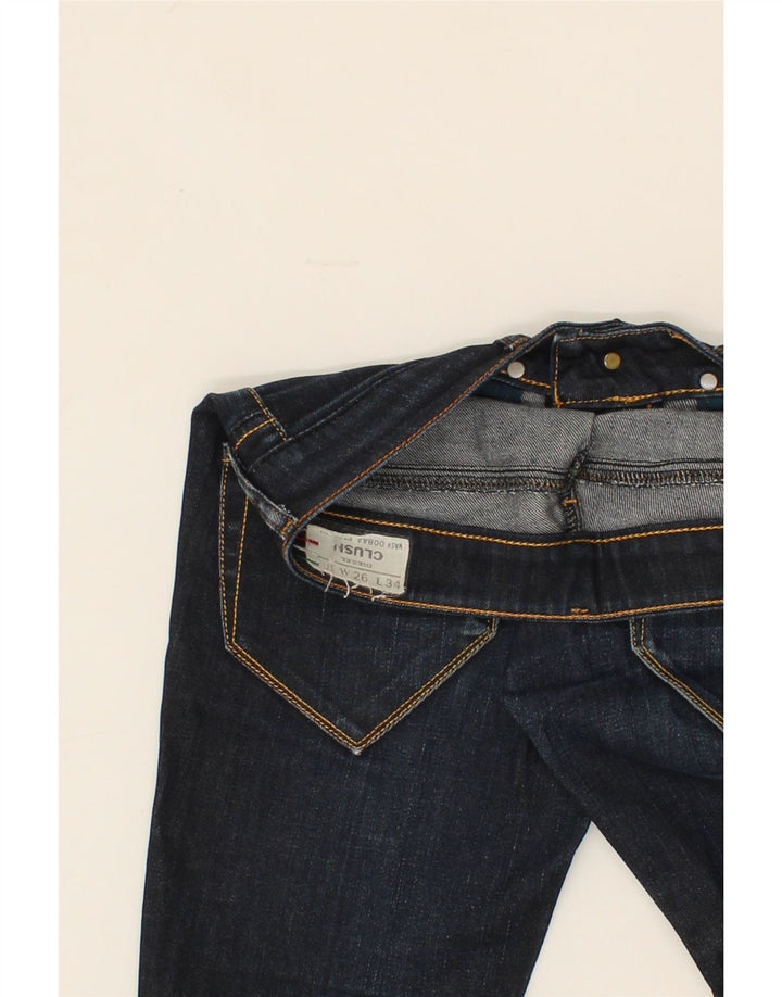 DIESEL Womens Clush Slim Jeans W26 L34  Navy Blue Cotton Vintage Diesel and Second-Hand Diesel from Messina Hembry 