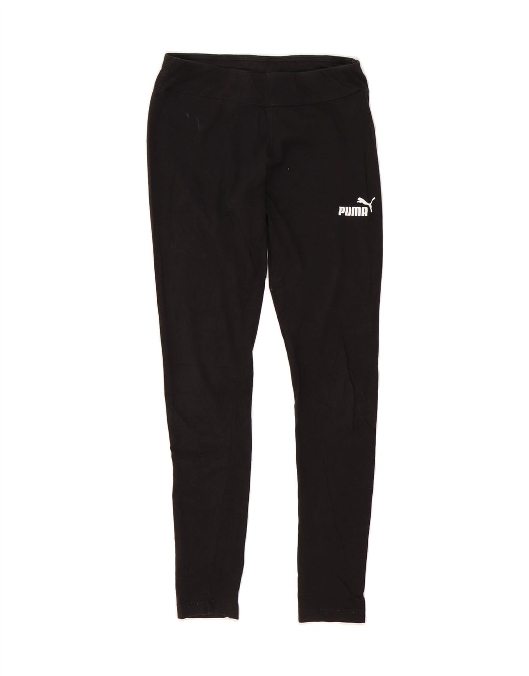 PUMA Womens Leggings UK 10 Small  Black Cotton Vintage Puma and Second-Hand Puma from Messina Hembry 