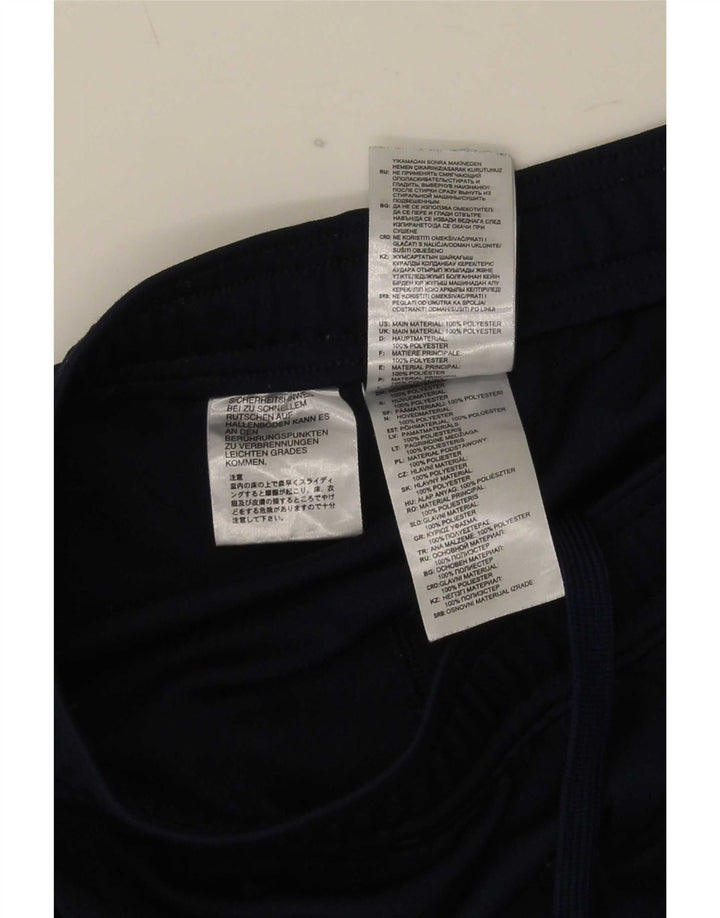 Adidas Mens Climalite Tracksuit Trousers Small Navy Blue Polyester