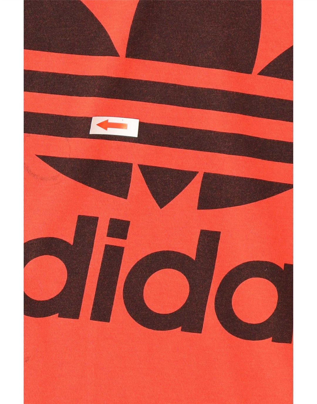 Adidas Mens Graphic T-Shirt Top Large Red Cotton