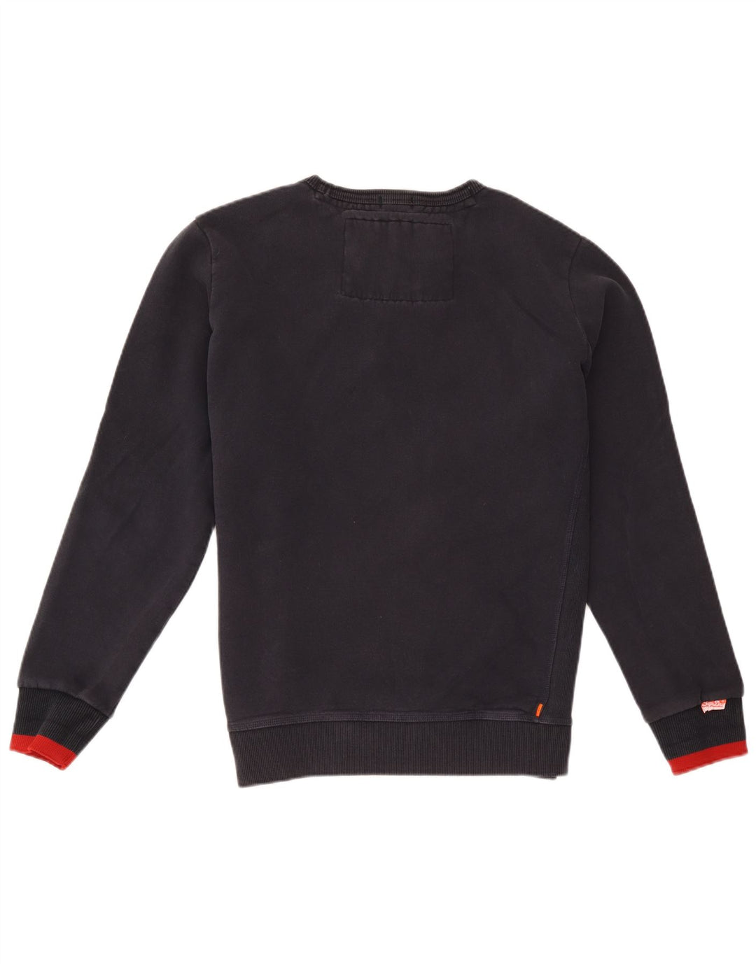 Superdry Mens Sweatshirt Jumper 2XL Black Cotton