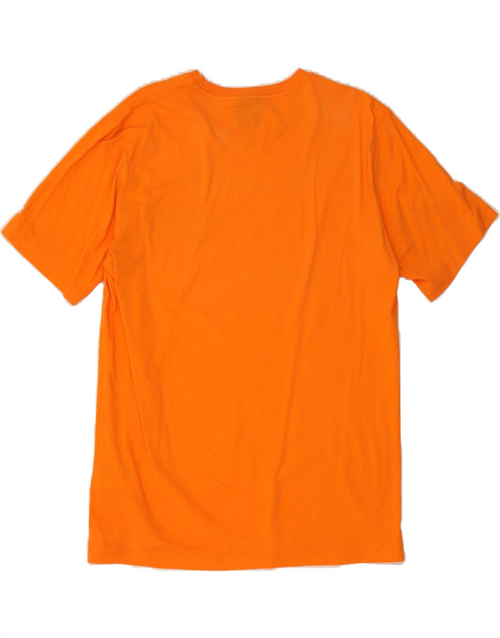 CHAMPION Mens Graphic T-Shirt Top XL Orange Cotton Vintage Champion and Second-Hand Champion from Messina Hembry 