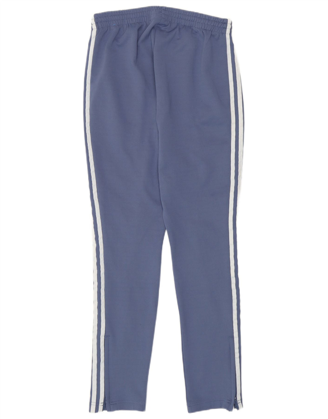 ADIDAS Womens Tracksuit Trousers UK 12 Medium Blue Polyester