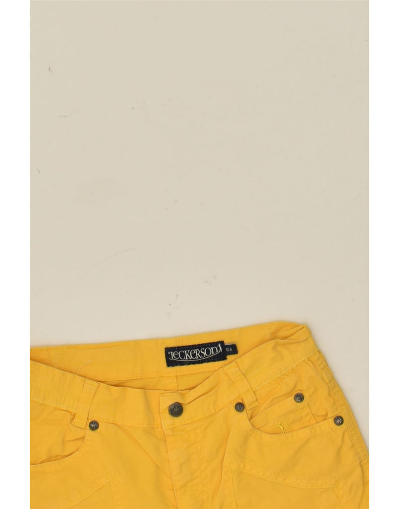 JECKERSON Boys Bermuda Shorts 9-10 Years W22 Yellow Cotton | Vintage Jeckerson | Thrift | Second-Hand Jeckerson | Used Clothing | Messina Hembry 