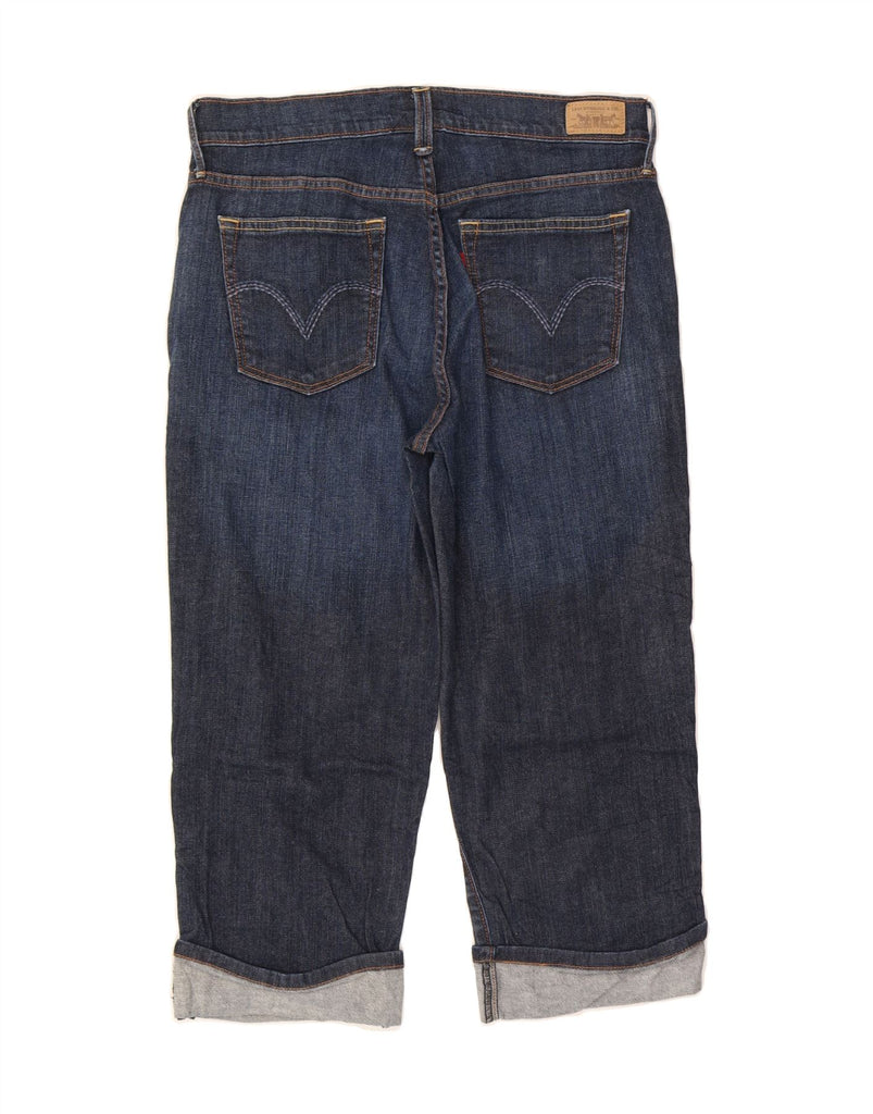 LEVI'S Womens 515 Capri Jeans US 6 Medium W30 L20 Blue Cotton Vintage Levi's and Second-Hand Levi's from Messina Hembry 