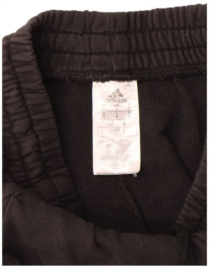 ADIDAS Mens Graphic Sport Shorts Small  Black Cotton