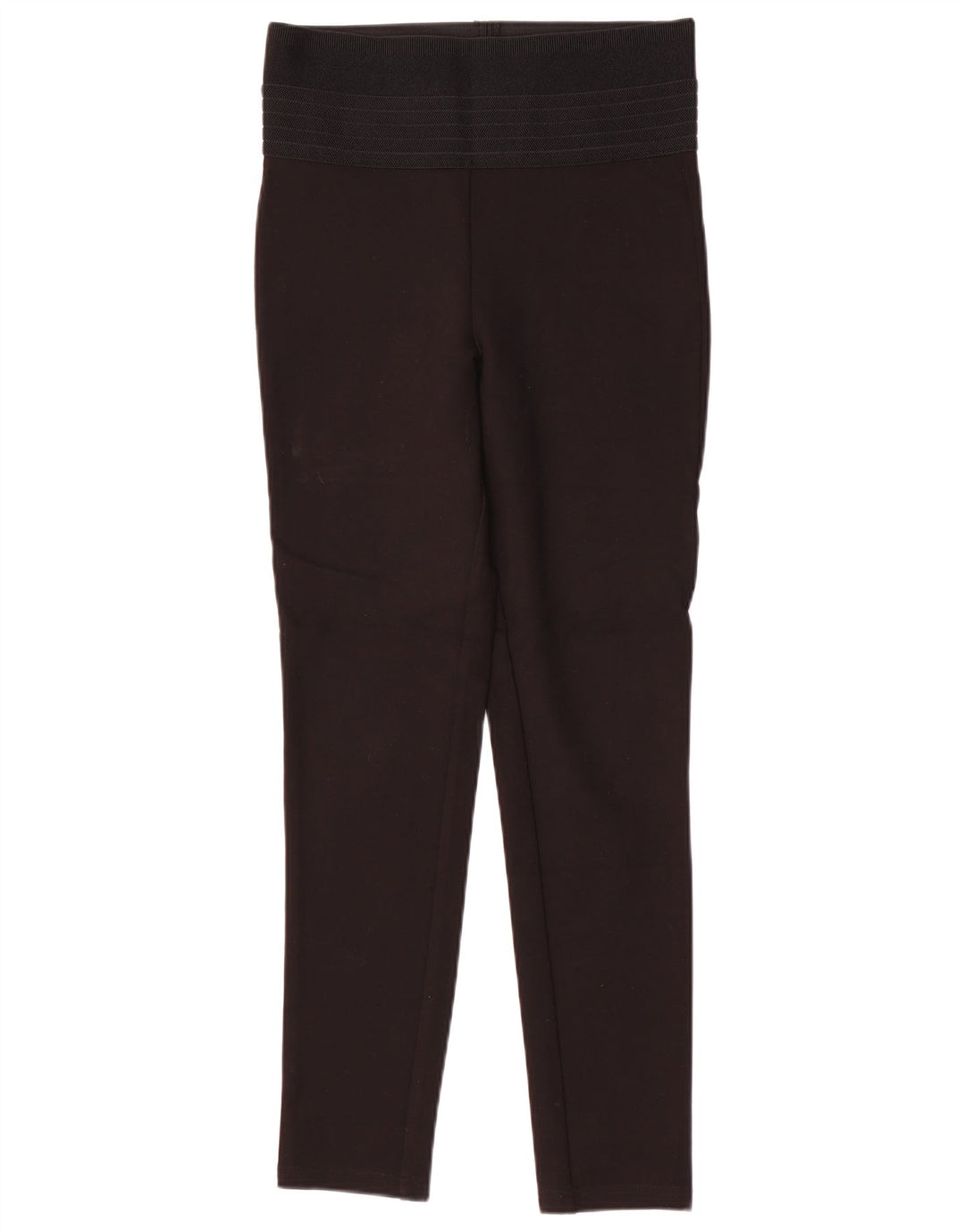 Zara Womens High Waist Leggings UK 12 Medium  Black