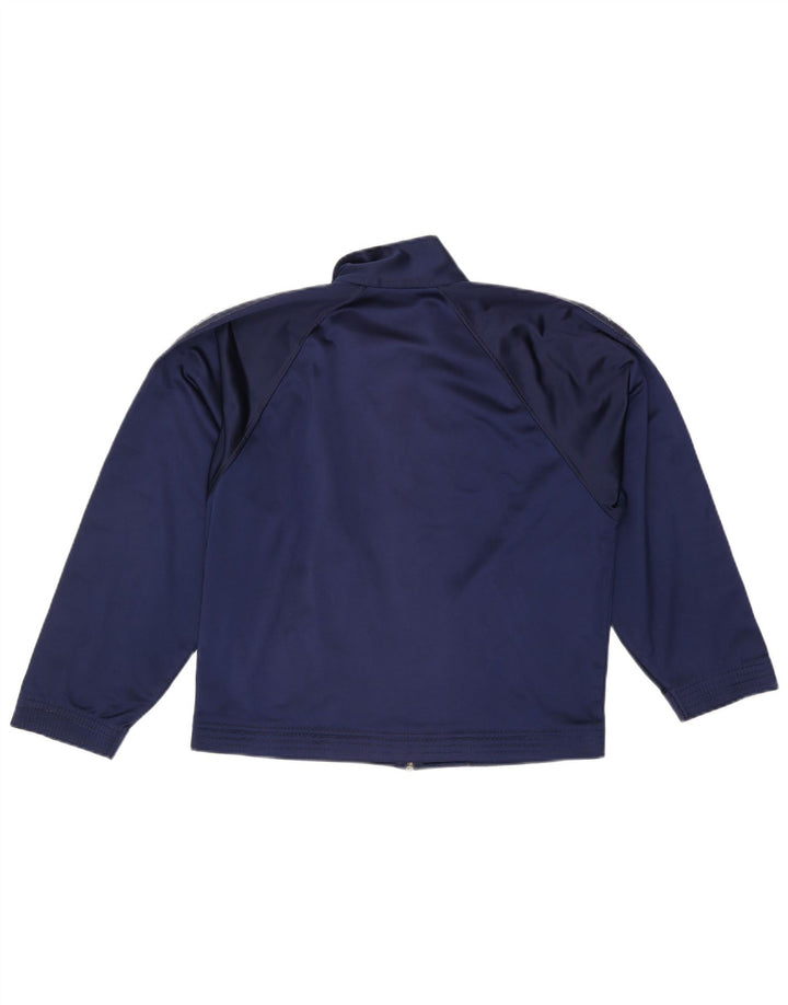 Champion Mens Graphic Tracksuit Top Jacket XS Navy Blue Colourblock