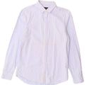 EMPORIO ARMANI Mens Shirt Size 39 15 1/2 Medium Blue