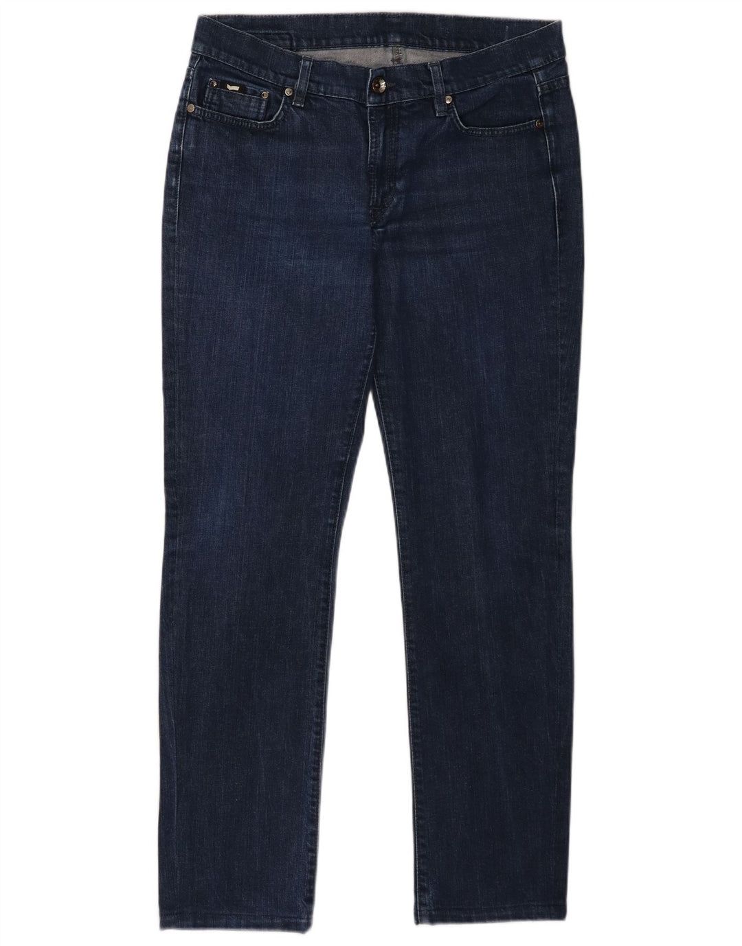 Gas Mens Straight Jeans W31 L30 Navy Blue Cotton