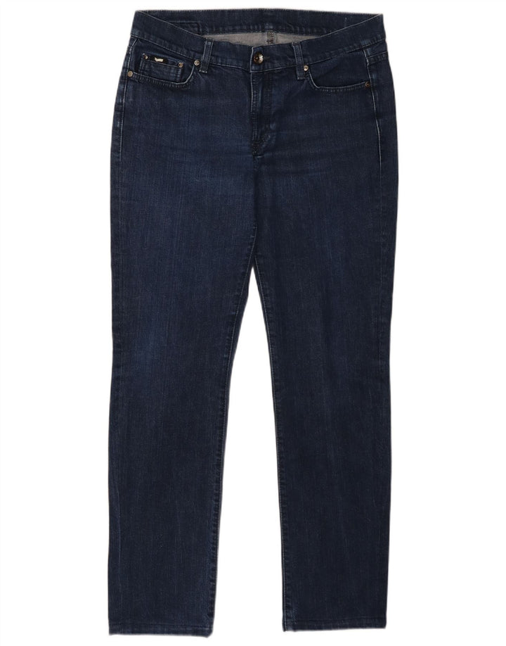 Gas Mens Straight Jeans W31 L30 Navy Blue Cotton