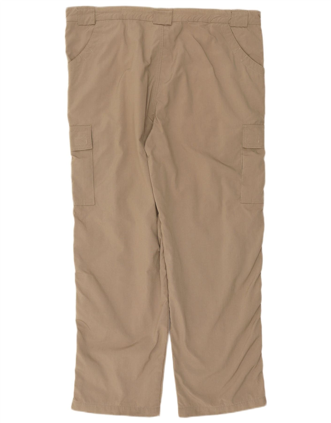 AESSE Mens Straight Cargo Trousers W38 L30 Beige