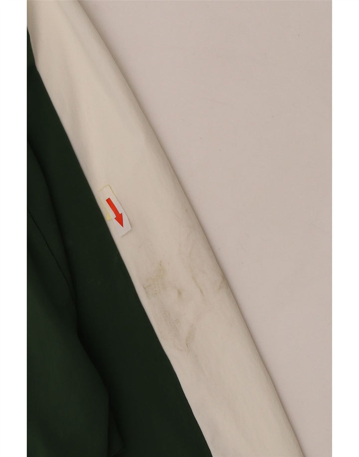 Nike Womens Crop Tracksuit Top Jacket UK 10 Small Green Colourblock