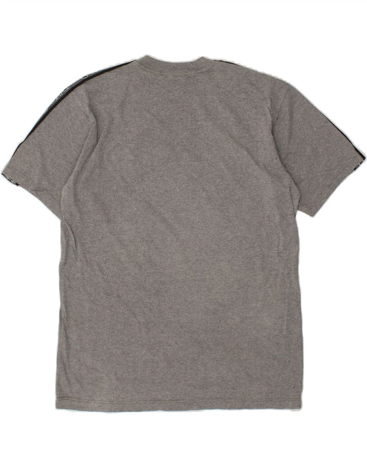ASICS Boys Graphic T-Shirt Top 13-14 Years Grey Cotton Vintage Asics and Second-Hand Asics from Messina Hembry 