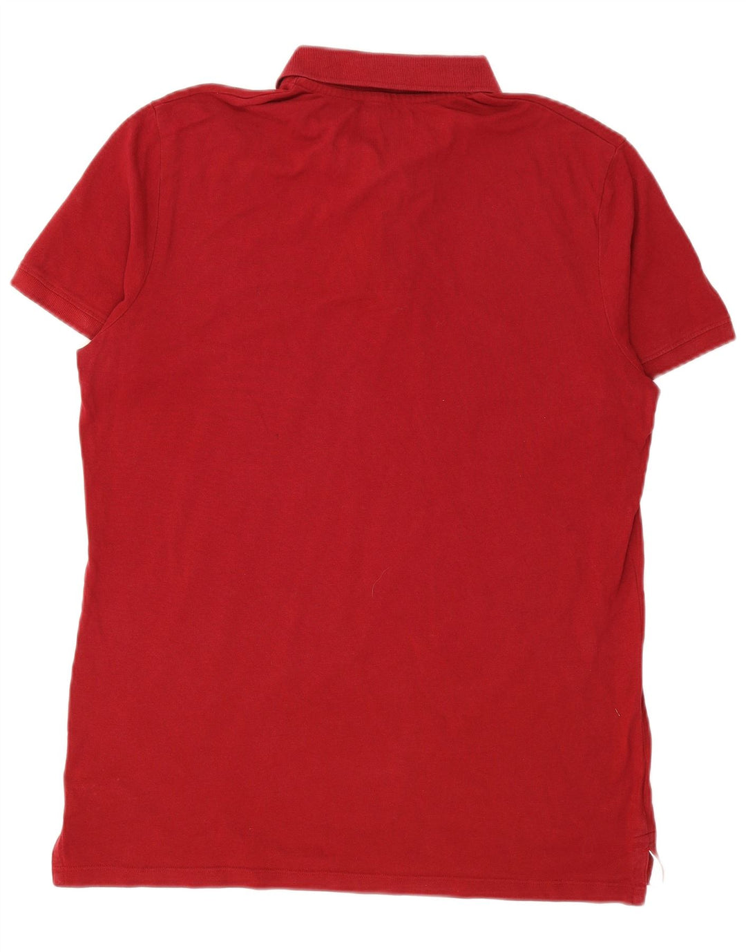Diadora Mens Polo Shirt XL Red Cotton