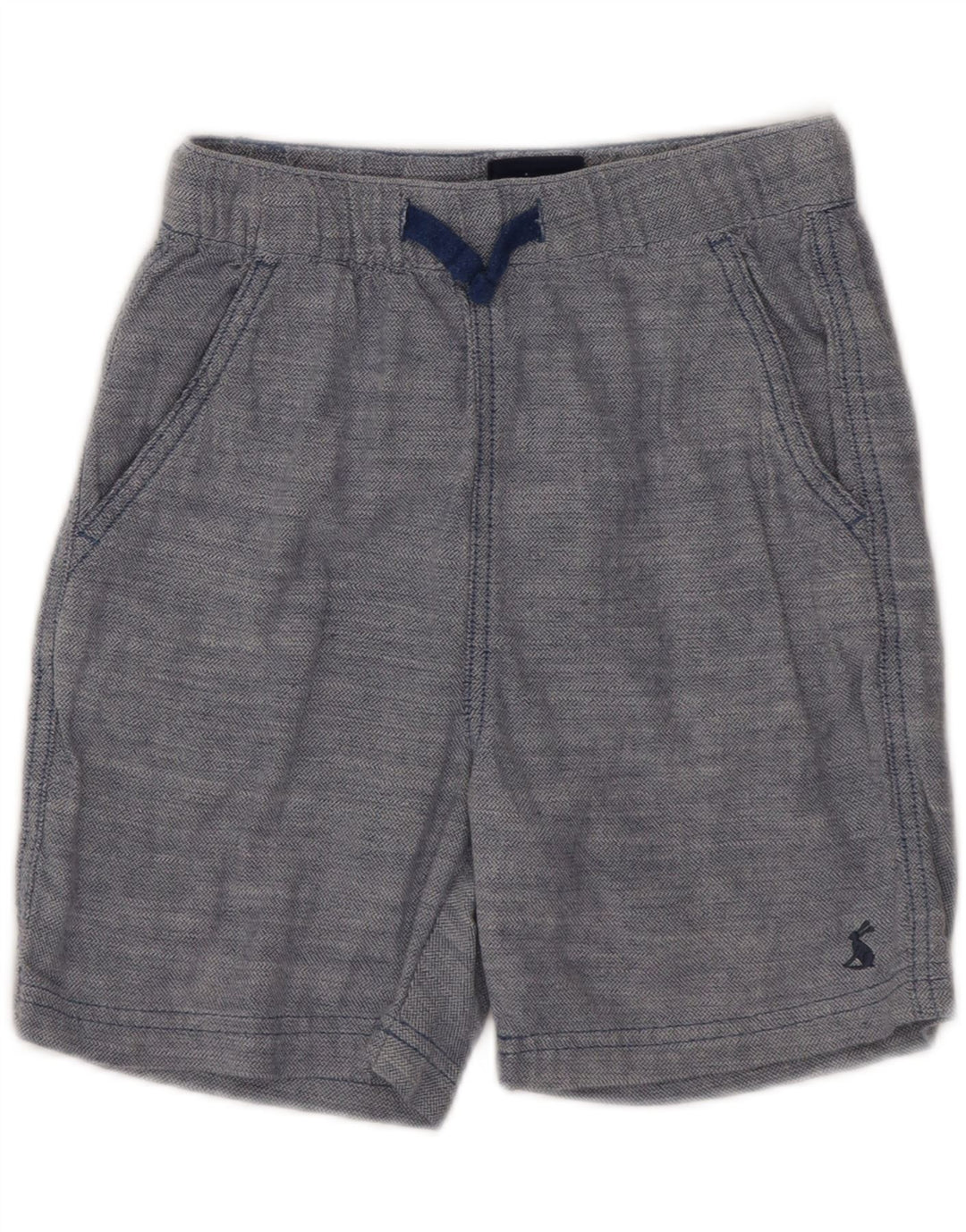 Joules Boys Chino Shorts 7-8 Years W22 Blue Cotton