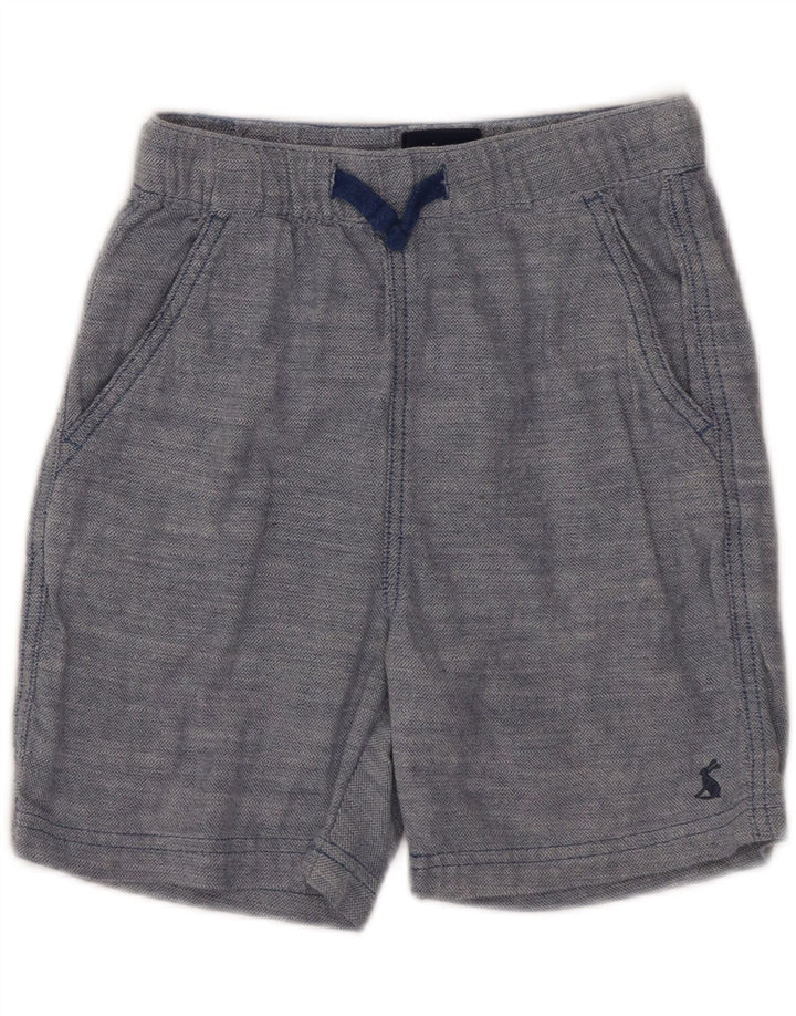 Joules Boys Chino Shorts 7-8 Years W22 Blue Cotton