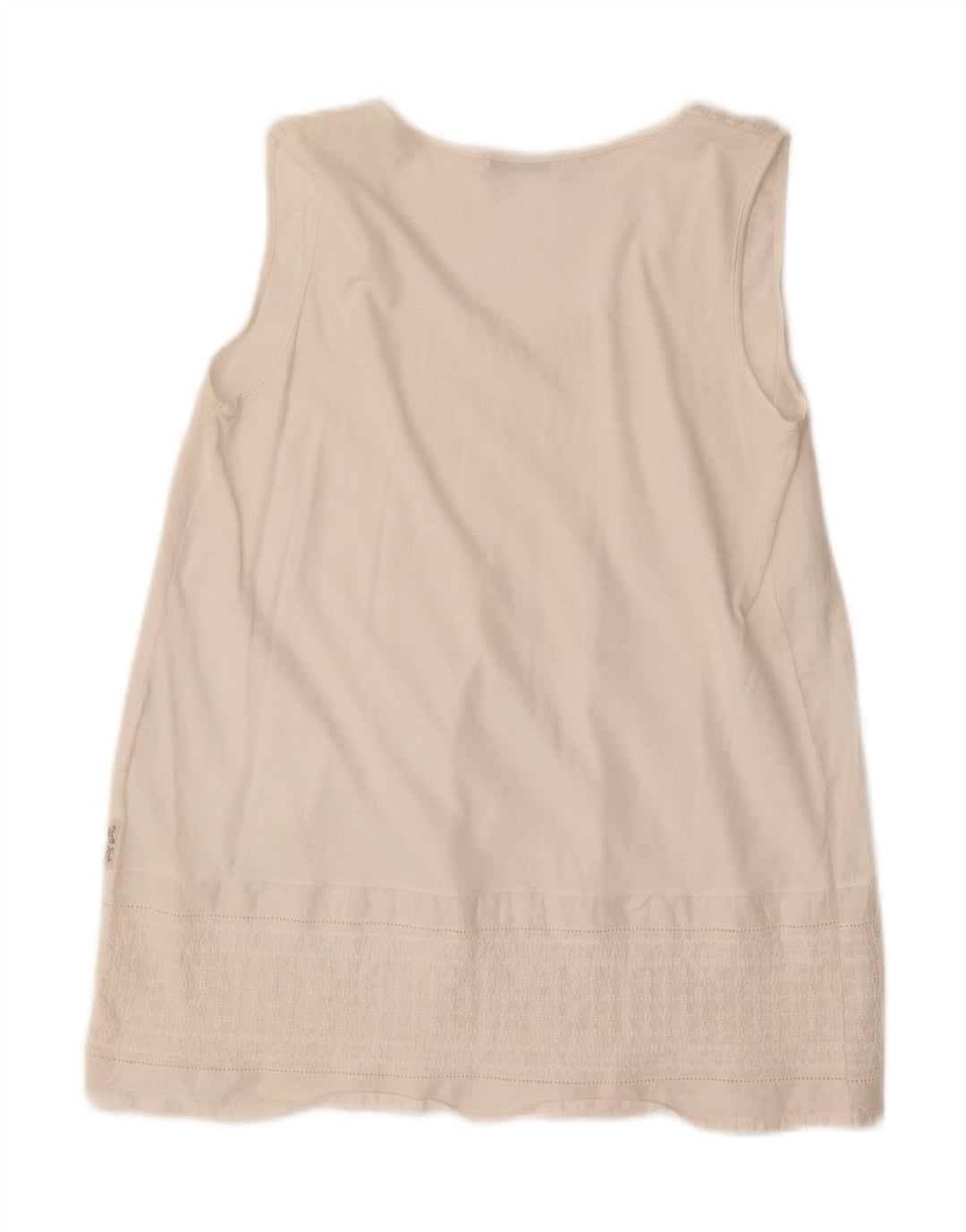 North Sails Womens Sleeveless Blouse Top UK 10 Small White