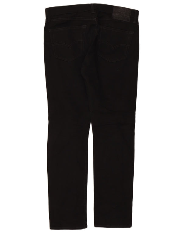 Levi's Mens 510 Skinny Jeans W34 L30 Black Cotton
