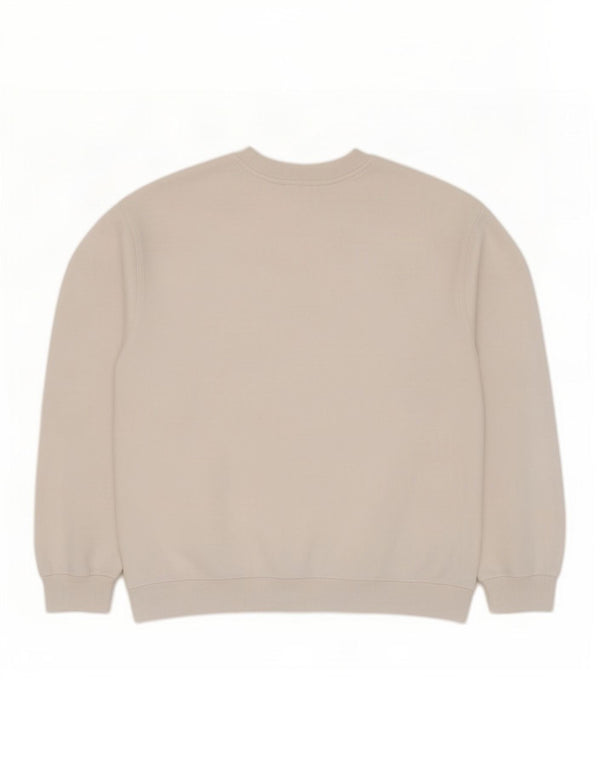 Zara Womens Sweatshirt Jumper UK 16 Large White Cotton